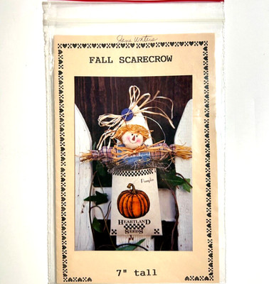 Dianna Marcum pattern - Fall Scarecrow - 7'' decoration Vintage