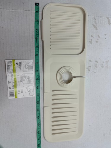 Silikon Wasserhahn Matte Küche Spüle Spritzschutz Abtropf Pad Wasserfänger Tablett - Bild 1 von 4