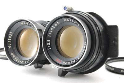 [MINT] Blue Dot Mamiya Sekor DS 105mm f3.5 Lens TLR C220 C330 From JAPAN #375