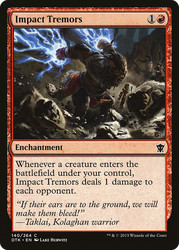 Impact Tremors (140/264) - Dragons of Tarkir - Common