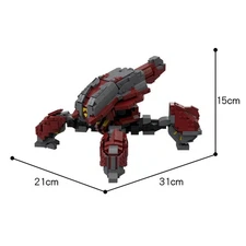 Hot Sale Siege-Crawler Locust Vehicle with Poseable Legs & Cockpit 1409