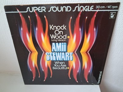 Amii Stewart - Knock on Wood - Long Version - Vinyl 12'' Maxi Single