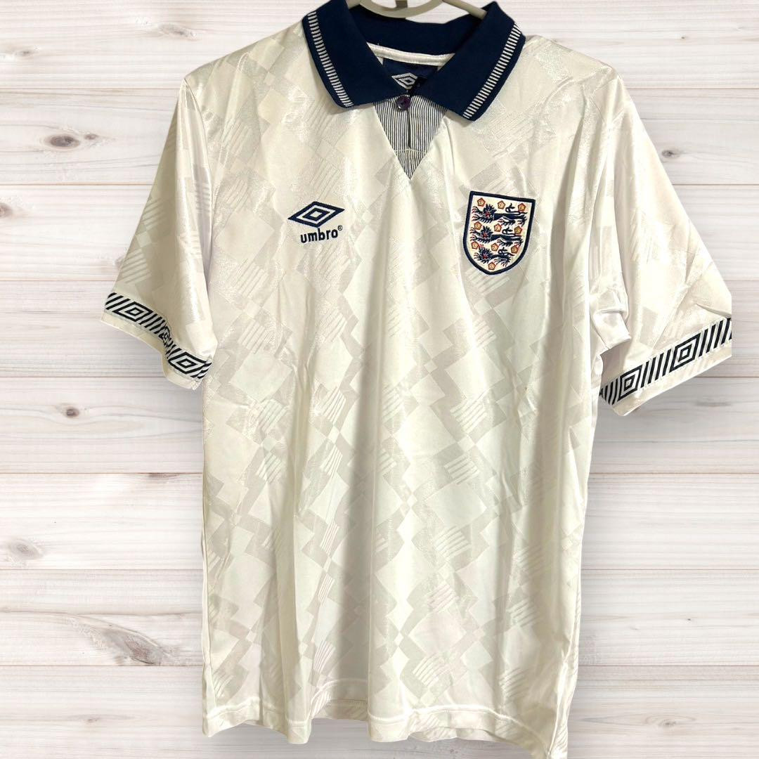 umbroイングランド Vintage England 1990 World Cup No.19 Paul Gascoigne Size L
