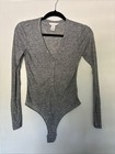 Hm graue Damen Bluse Größe S
