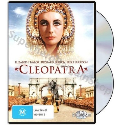 Cleopatra (DVD, 1963, 2-Disc) PAL Region 4 (Elizabeth Taylor, Richard Burton)