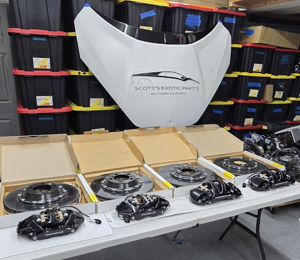 Porsche 911 992 Carbon Ceramic Brakes Rotors PCCB GT3RS GT3 RS Set