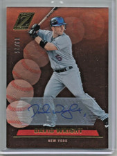 David Wright 2023 Panini Zenith Gold Autograph #19/25