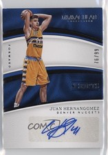 2016-17 Panini Immaculate Scripts 76/99 Juan Hernangomez #SC-JHE Auto 05fy