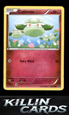 Cottonee 70/124 Pokemon Common XY - Fates Collide Card LP
