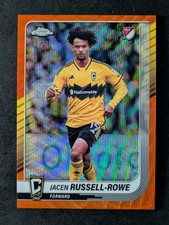 2025 Topps Chrome MLS JACEN RUSSELL-ROWE 8/25 Orange Refractor #25
