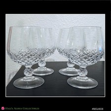 VTG (4) Cristal DArques LONGCHAMP Lead Crysta...