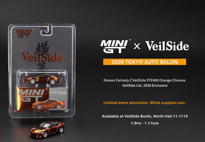 Mini GT VeilSide FFZ400 Tokyo Auto Salon 2026 Limited Diecast 1/64