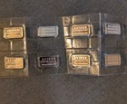8x Geiger Edelmetalle Schloss Guldengossa 20 Gram .999 Silver Bars Sealed