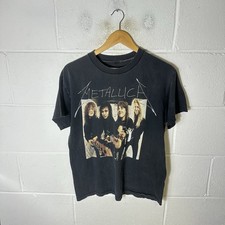 Vintage Metallica Shirt Mens Medium Black 1999 5.98 EP Garage Days Rock Band Tee