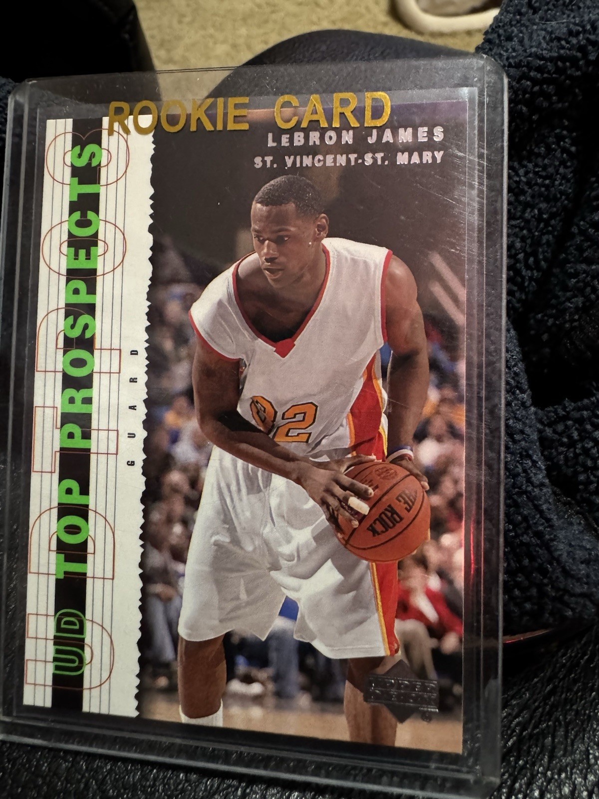 2003-04 Upper Deck UD Top Prospects - LeBron James #60 (RC)