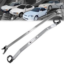 Megan Race Spec Front Upper Rear Upper Strut Bar Tower Brace For 88-00 Civic Megan Race Spec Front Upper Rear Upper Strut Bar Tower Brace For 88-00 Civic