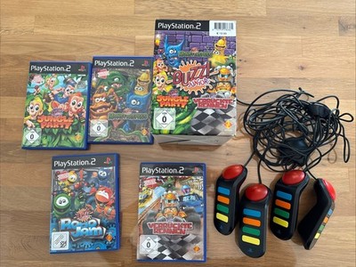 Buzz! Junior Triple Pack Inkl. Buzzer und 4 Spielen Sony PlayStation 2 gebraucht