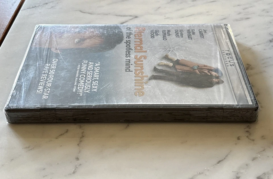 NEW/Sealed Eternal Sunshine of the Spotless Mind Widescreen DVD Jim Carrey Movie - Image 4 of 4