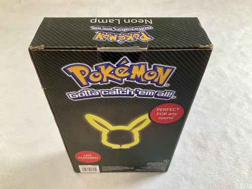 NEW!! Pokemon Electric PIKACHU LED Neon Light Lamp Yellow Glo 2023 - Picture 4 of 4