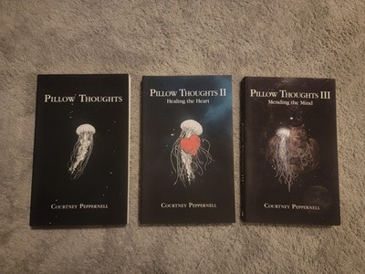 Pillow Thoughts Series by Courtney Peppernell, Paperback Poetry Books, English