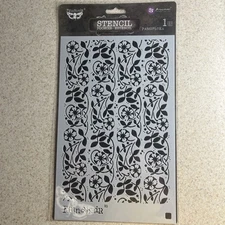 Prima Marketing Finnabair 6.5x10.25 Stencils PASSIFLORA  #966676