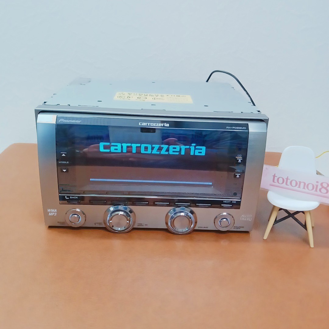 Pioneer Carrozzeria FH-P099MD 2DIN Car Audio CD MD DSP EQ Tested