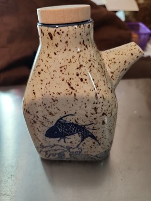 Tachichi Studio Japan Made Koi Fish Design Soy Sauce Pourer
