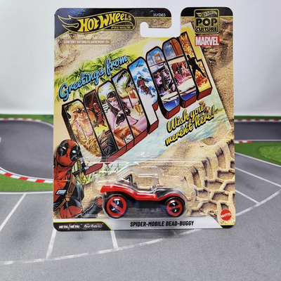#ad #ad Spider Mobile Dead Buggy DeadPool * 2026 Hot Wheels Premium Pop Culture Case Q $5.59