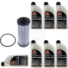 Für VW Golf R MK7 / 7.5 T-Roc R DSG 7-Gang Getriebeölfilter & 7L Millers Öl