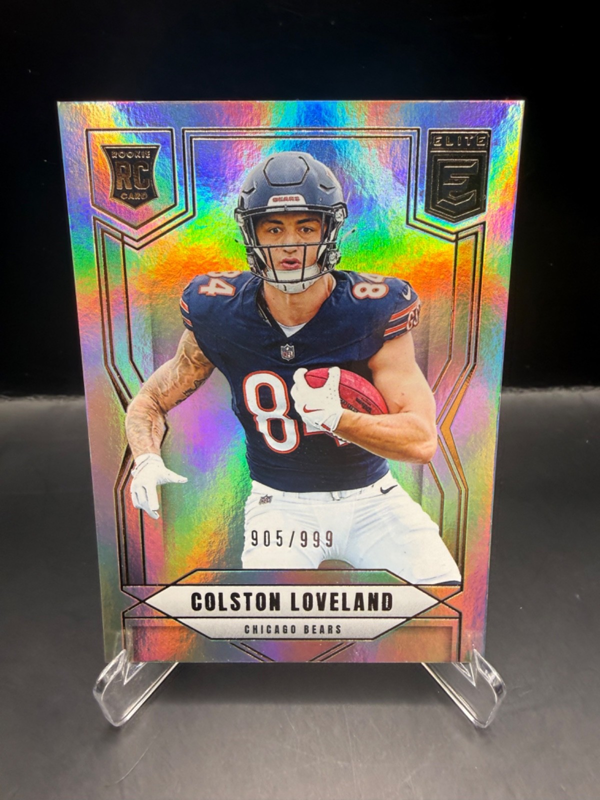 2025 Panini Donruss Elite Colston Loveland Rookie /999 (RC) #109 Bears