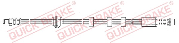 Quick Brake Bremsschlauch FüR BMW 5Er Touring 525D 520D 530D 6Er Cabriolet-image