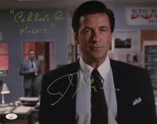 Alec Baldwin Signed 11x14 Glengarry Glen Ross "Coffee's for Closers" quote JSA