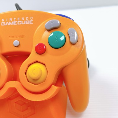 Nintendo GameCube Translucent Fluorescent Yellow Region Switch US