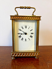 Small Antique French carriage clock