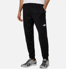 The North Face Men  s Canyonlands Fleece Joggers everyday soft pants black gray