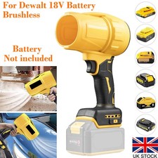 Turbo Violent Jet Fan Brushless Motor Handheld Turbofan Tool 75mm for Dewalt 18V