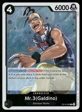 Mr.3(Galdino) Foil R The Azure Sea's Seven OP14-092 NM