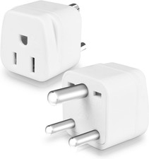 US to India Plug Adapter,Type D Plug Adapter India Power Adapte US to India, Ban