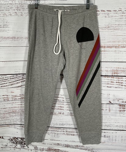 Free City Symphonic Women's Gray Abstract Print Sweatpants Size L
