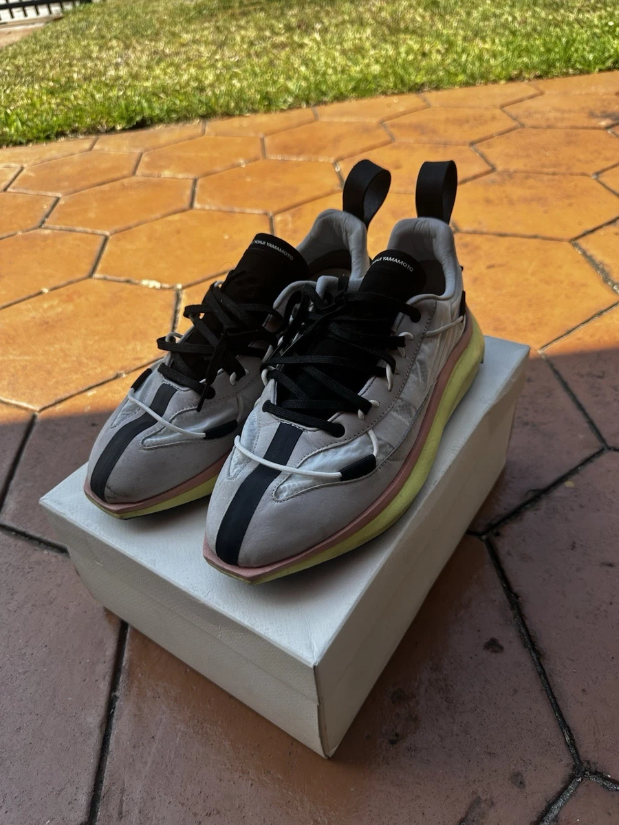 Adidas Y-3 Shiku Run Grey Hi-Res Yellow for sale | eBay