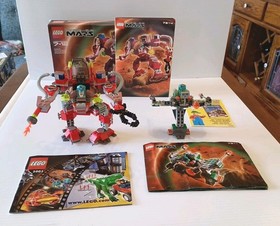 Lego Life on Mars - Sets #7314, 7311 Recon Mech Rp & Red Planet Cruiser Complete