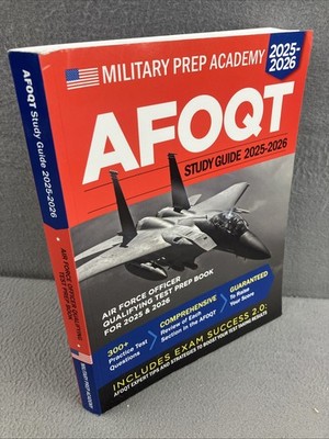 AFOQT Study Guide 2025-2026 : Air Force Officer Qualifying Test Prep Book 25-26