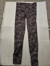 Spanx Gray Camo High Rise Leggings Size M