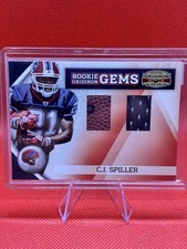 2010 Panini Gridiron Gear Gridiron Gems C.J. Spiller Gold Relic 12/25