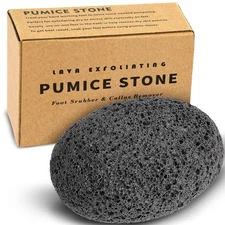 Maryton Natural Pumice Stone for Feet - Lava Foot Exfoliator Scrubber Pedicur...