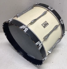 Pearl 22" Championship Series Marching Band Bass Drum White