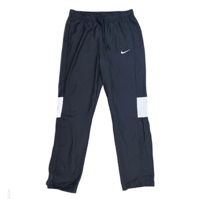 Nike Dri-Fit CJ1805-012 Mens Training Ankle Snap Trai Track Pants Black Medium