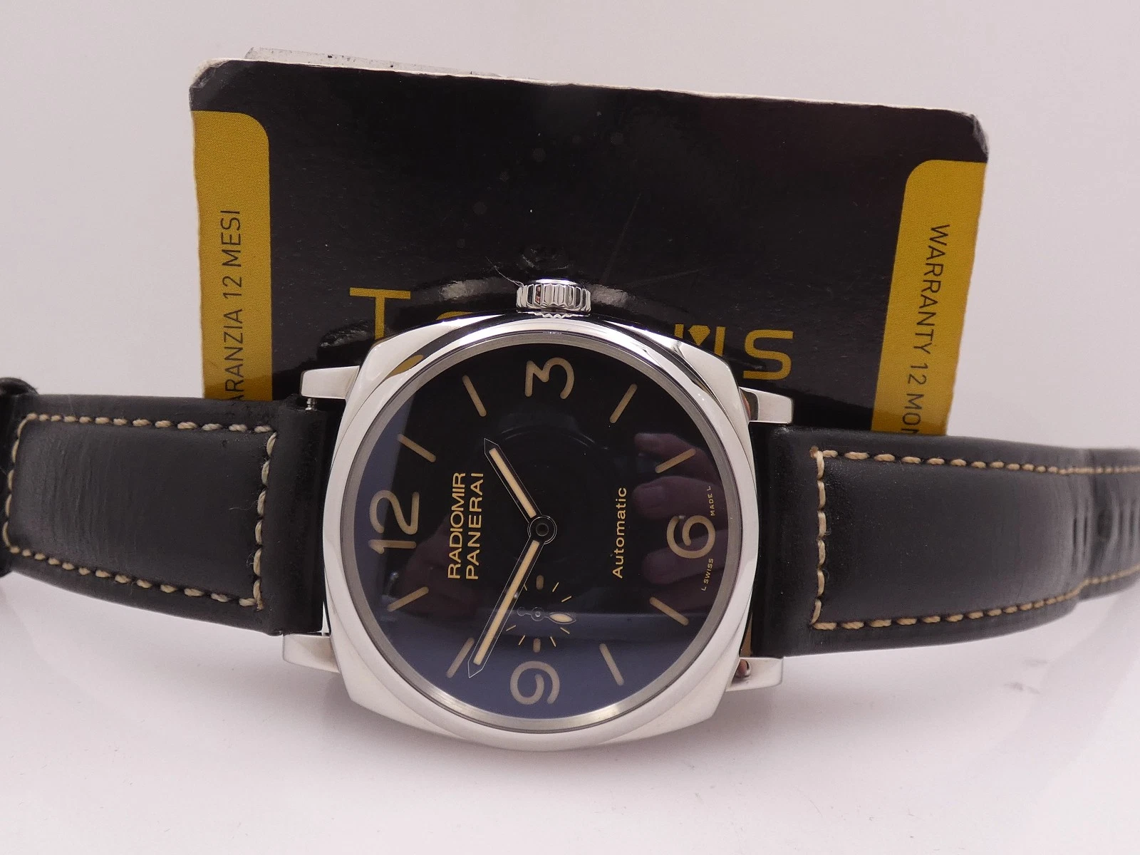 Panerai — PANERAI RADIOMIR 1940 3 DAYS PAM00572-OP6980 BOX&PAPERS AUTOMATIC '2016 WATCH