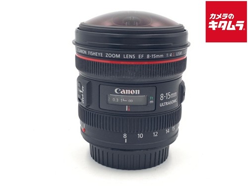 CANON EF8-15mm F4L FISHEYE USM for Canon EF mount from Japan -EXC- `5702