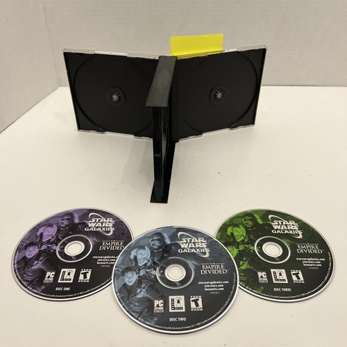 Star Wars Galaxies An Empire Divided PC CD-ROM 3-Disc-Lucas Arts viene fornito con chiave - Foto 3 di 6